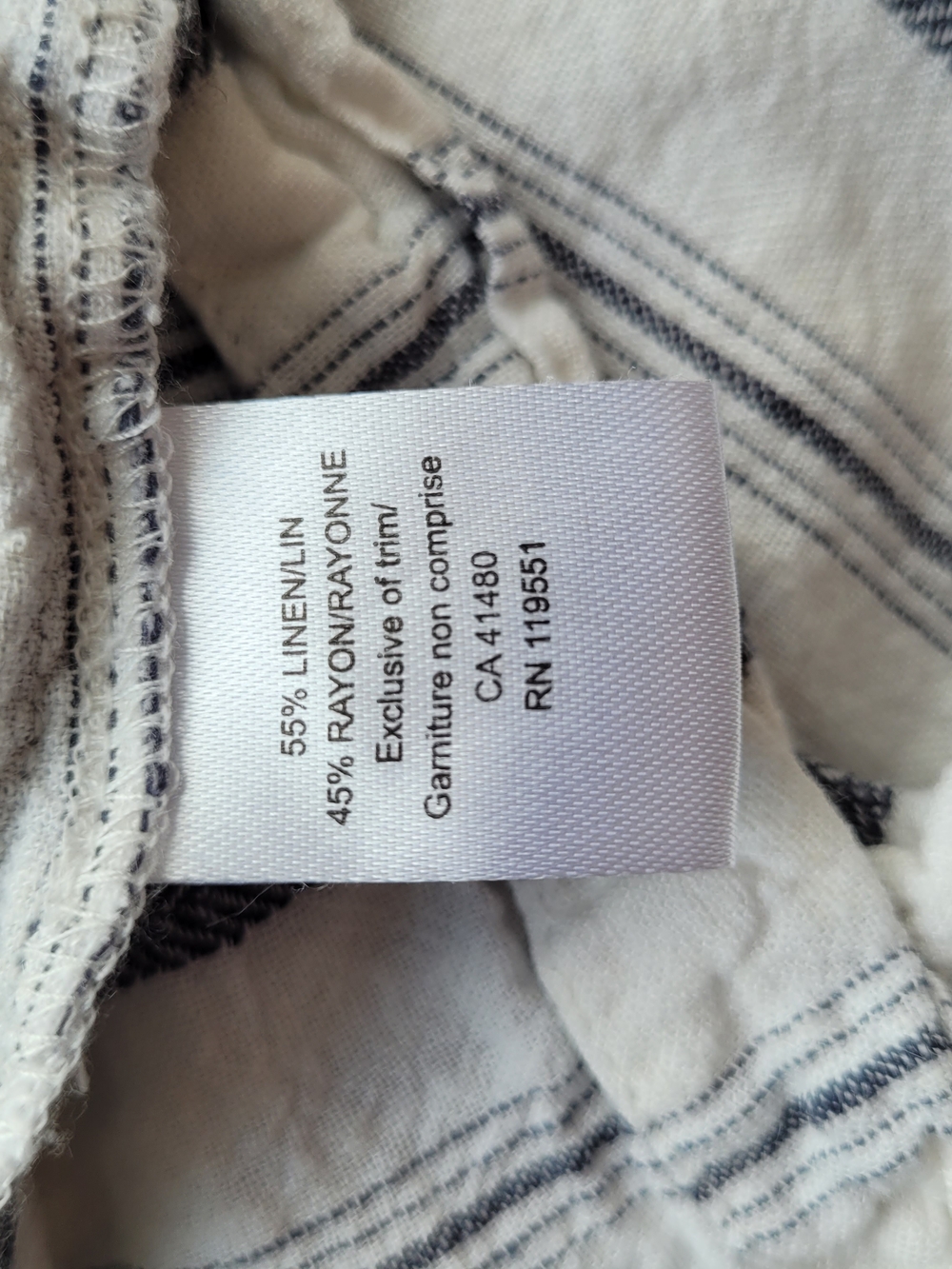 FINAL PRICE DROP Gentle Fawn Linen Blend 2-Piece Set, Jacket & Wide Leg Pants XS - Picture 14 of 16